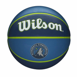 Piłka do koszykówki Wilson NBA Team Minnesota Timberwolves Outdoor - WTB1300XBMIN