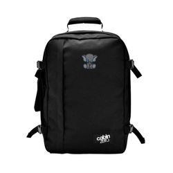 CabinZero Classic 2w1 36L - CZ171201 Backpack black + Custom Elephant patch