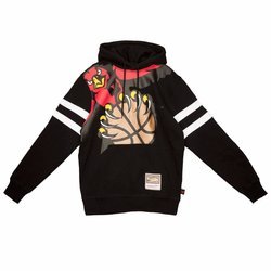 Mitchell & Ness NBA Atlanta Hawks Hoodie - FPHDBW19165-AHABLCK