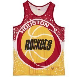 Mitchell & Ness NBA Houston Rockets Tank Top - MSTKAJ19070-HROLTGD