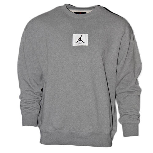 Air Jordan Essentials Statement Fleece Crewneck Grey - FB6932-091