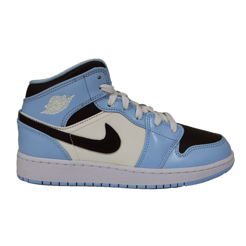 Dětské sportovní boty Air Jordan Mid Ice Blue 2022 (GS) - 555112-401