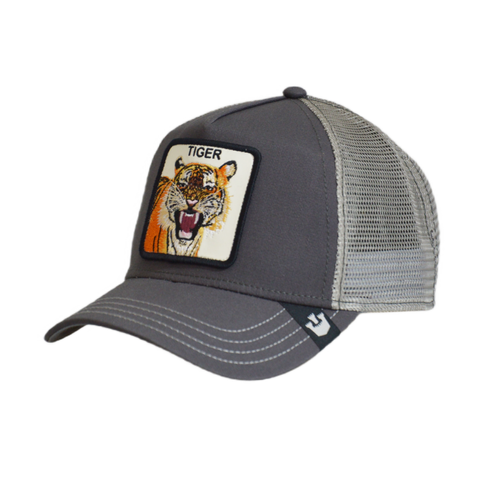 Goorin Bros. Eye of the Tiger Grey Trucker Cap - 101-0415-GREY