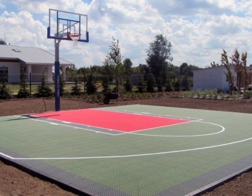 Sure Shot VersaCourt Basketball Court Playground Backyard