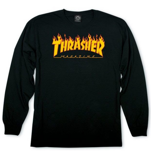 Thrasher Flame Logo Longsleeve 