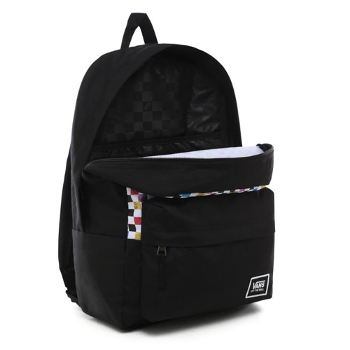 Vans Glitter Check Realm Batoh - VN0A48HGUX9 + Benched Bag + Pencil Pouch