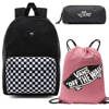 VANS New Skool Checkerboard Batoh - VN0002TL2OB + Benched Bag + Pencil