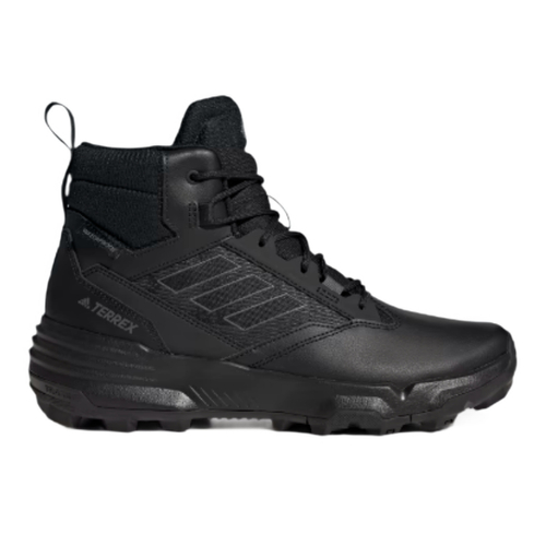 Men's winter shoes Adidas Terrex Unity Leather Mid RAIN.RDY Black Trekking - GZ3325