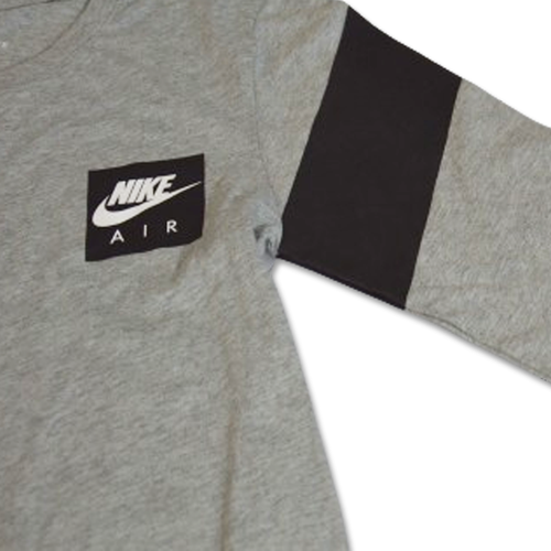 Nike Men's Air Longsleeve T-shirt Gray - AA6297-063