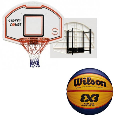 Sure Shot 509 Bronx Basketball Set with wall-mounting