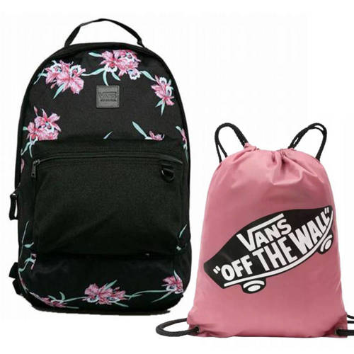 Vans Turbon Backpack - VN0A4VH2KVT + Benched Bag