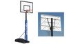 Sure Shot 521 Seattle Basketball Set with polypropylene backboard