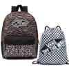 Vans Realm Backpack Animal Patterns + Benched Bag Backpack