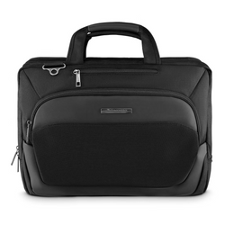 Men's business briefcase classic laptop bag black 15.6" Zagatto - ZG651