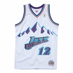 Mitchell & Ness NBA Swingman Jersey Utah Jazz John Stockton - SMJYLG18031-UJAWHIT96JST