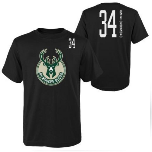 NBA Tall SS Tee Milwaukee Bucks Giannis Antetokounmpo