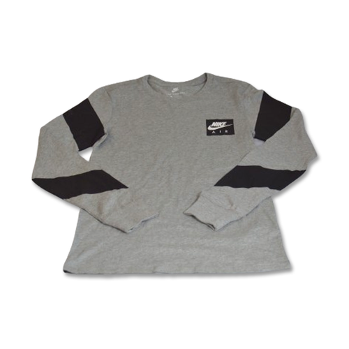 Nike Men's Air Longsleeve T-shirt Gray - AA6297-063