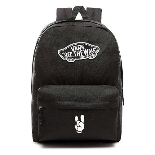 Plecak VANS Realm Backpack szkolny Custom Hand - VN0A3UI6BLK 