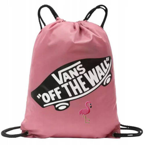 VANS Benched Bag black | VN000SUF158 Custom flamingo 