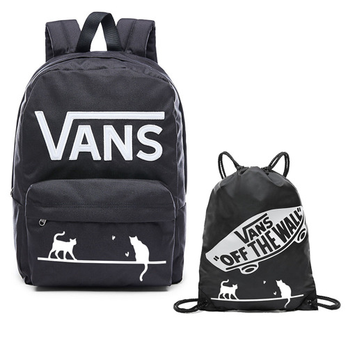 VANS - New Skool Backp Sac à dos - VN0002TLY28 000 - Custom Cats