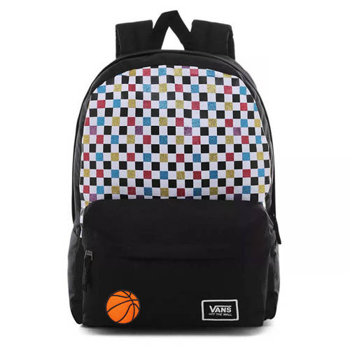 Vans Glitter Check Realm Sac à dos - VN0A48HGUX9 Custom basketball 