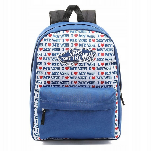 Vans Realm Backpack I love My Vans Blue/Navy - VN0A3UI6UWF1