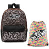 Vans Realm Backpack Animal Patterns + Benched Bag