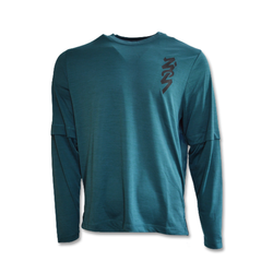 Air Jordan Zion Longsleeve Shooting Shirt Dark Teal Green/Black/Black - DJ5871-393