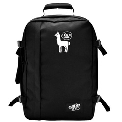 CabinZero Classic 2w1 36L - CZ171201 Backpack black + Custom Lama