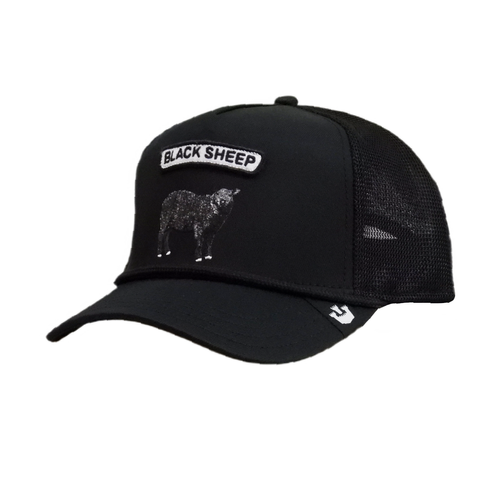 Goorin Bros. GB2 Black Sheep The Rocker Trucker Cap - 101-1734-BLK