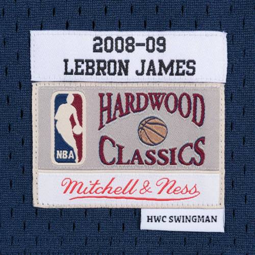 Mitchell & Ness  Cleveland Cavaliers LeBron James NBA 2008-09 - SMJYGS18156-CCANAVY08LJA