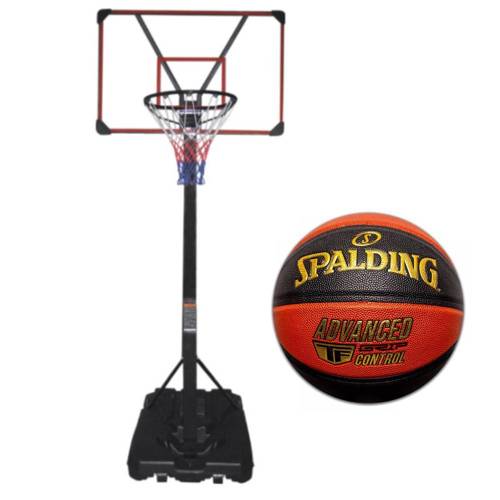 Mobile basketball set LEAN 225-305 cm