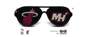 Okulary przeciwsłoneczne Nunettes NBA Miami Heat