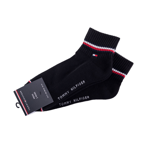 Tommy Hilfiger 12 Socks Men Iconic Quarter 6 pairs size 39-42 - 100001094-200