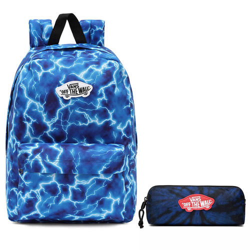 Vans Kids New Skool Backpack - VN0002TLAMQ1 + Pencil Pouch