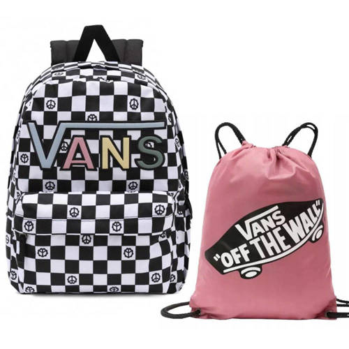 Vans Realm Flying V Backpack - VN0A3UI8XZD + Benched Bag