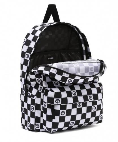 Vans Realm Flying V Backpack - VN0A3UI8XZD + Pencil Pouch