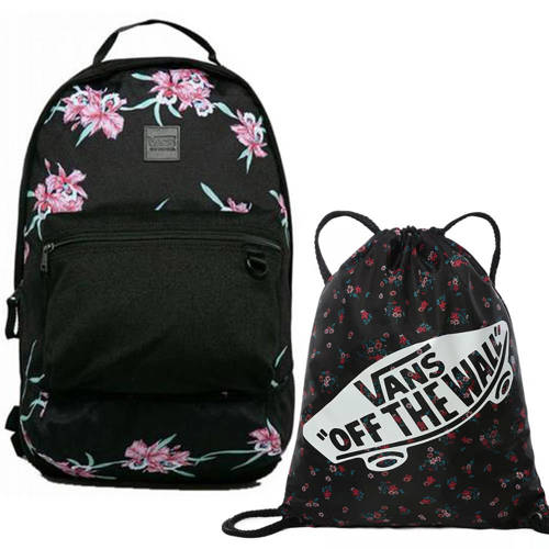 Vans Turbon Backpack - VN0A4VH2KVT + Benched Bag