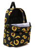 Vans Girls Realm Backpack maize Rucksack - VN0A4ULTMAZ1 + Pencil Pouch