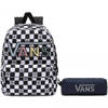 Vans Realm Flying V Backpack - VN0A3UI8XZD + Pencil Pouch