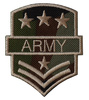 Naszywka Naprasowanka Termo Aplikacja Wojskowa Camo Army