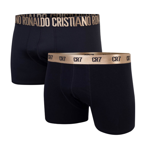 Men's Boxer Shorts CR7 Trunk 5 Pack Giftbox Black Sports Briefs Toiletry bag - 300-8123-49-2900