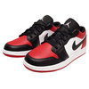 Buty Air Jordan 1 Low GS Bred Toe - 553560-612