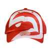 Czapka z daszkiem Mitchell & Ness NBA Atlanta Hawks Strapback - HLUX1095-AHAYYPPPRED1