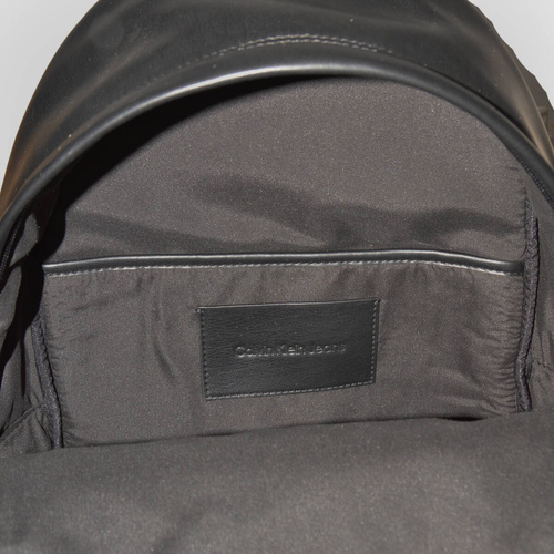Calvin Klein Leather Laptop Backpack Black - ZM0ZM02568BDS