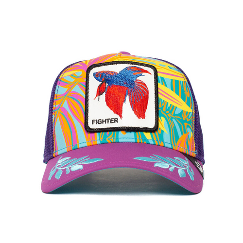Czapka z daszkiem Goorin Bros Fighter Even Betta Trucker - 101-0584-PURPLE