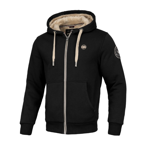 Bluza męska z kapturem Pit Bull West Coast Sherpa Ruffin II Czarna - 13100790000