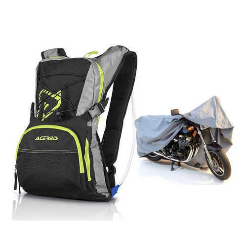 Plecak motocyklowy ACERBIS H2O CAMELBAG Enduro + Pokrowiec na motor