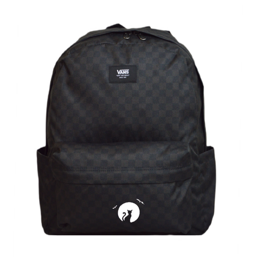 Vans Old Skool Check Backpack black/charcoal - VN000H4XBA51