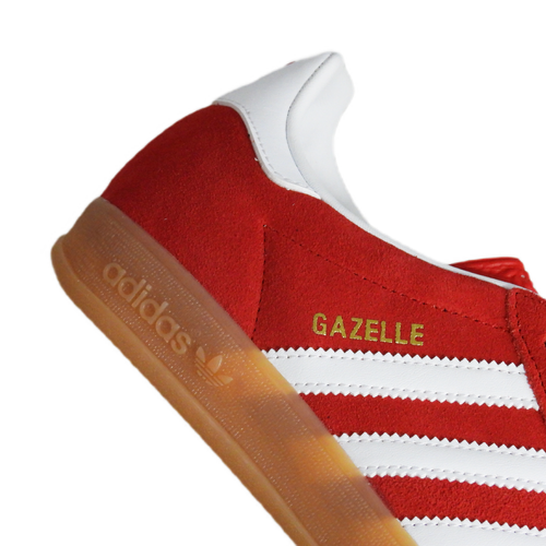 Buty damskie sportowe Adidas Gazelle Indoor W Czerwone - JI2063